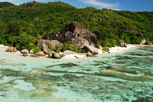 Seychellen La Digue Anse Source dArgent